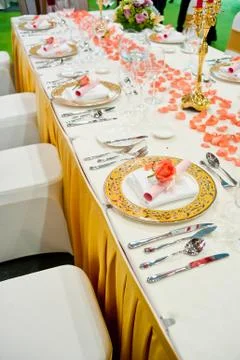 Upscale tableware Stock Photos