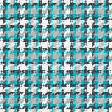 Upscale texture plaid tartan, deco background fabric check. 1940s seamless .. Stock Illustration
