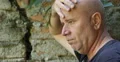Upset Person Sad Man Looking Suffering Worried Mature People Loneliness Concept 4k or 4k+ Resolution