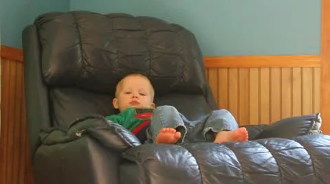 Upset Toddler Video stock 12382332