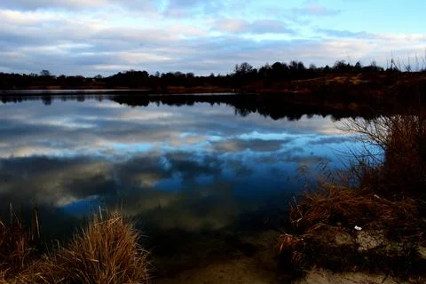 Upside down in the fall. Stock Photos