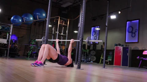 Upside down pull up Stock Footage 30367103