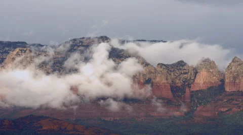 Upslope Clouds Stock Footage 54707883
