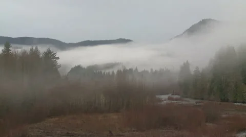 Upslope Fog Stock Footage 54707625