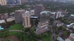 Aerial of the Uptown area of Houston Texas Stock Photo - Alamy