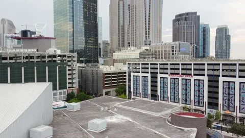 UPTOWN PARTIAL SKYLINE SCOPE Stock Footage 159828443