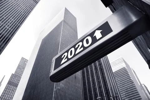 Upturn 2020 Stock Photos
