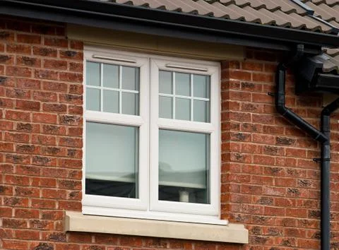 Upvc double glazed unit Stock Photos