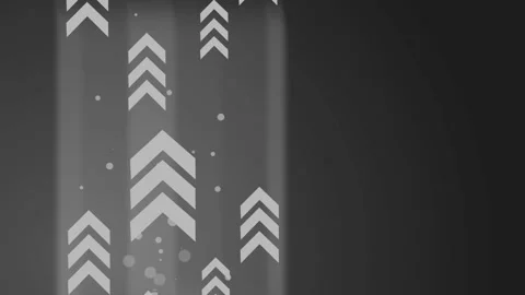 Upward arrows on a dark abstract background, showing growth progress and mo.. Stock-Footage 337085185