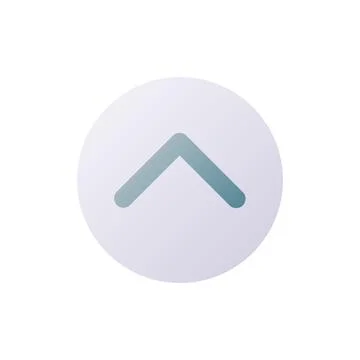 Upward direction arrow pixel perfect flat gradient two-color ui icon 스톡 일러스트