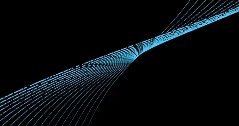 The upward dynamics of particle flows running along the lines1 Stock Footage 330519718