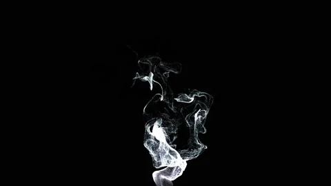 Upward movement of white smoke Stock Footage 206992148