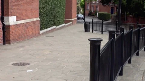 Upward pan of Harrow School Stock Footage 38128712