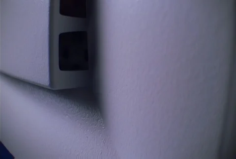 Upward scan of computer tower, close-up Stock Footage 86882632