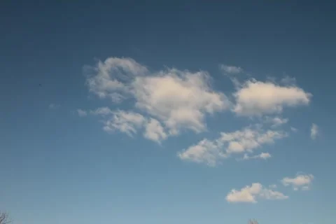 Upward Sky Timelapse With Passing Planes Video stock 331910184
