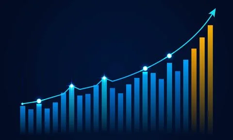 Upward Trend Arrow Illustrazione stock