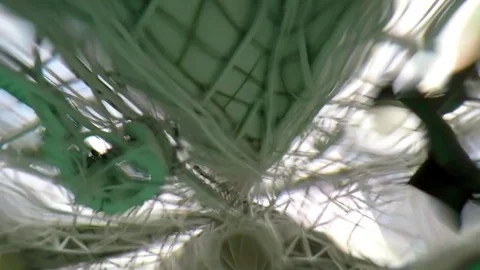 Upwards Shot From Spa Pool Stock Footage 71268942