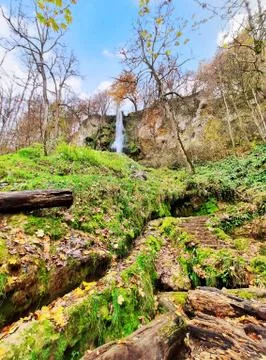 Uracher Waterfall Stock Photos