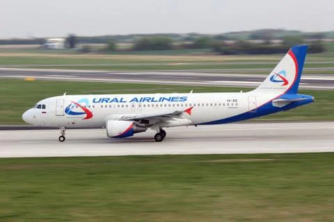 Ural airlines Stock Photos