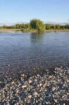 The Ural river. Stock Photos