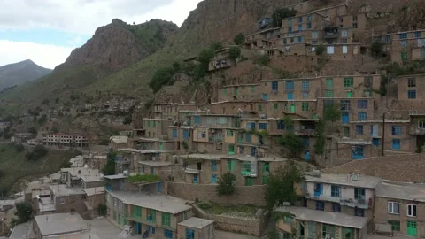 Uraman village 14 Stock Footage 232248128