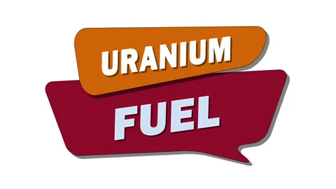 Uranium fuel – A radioactive material used as the primary fuel Stock Footage 309201292