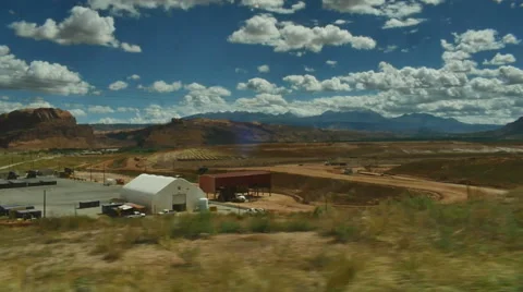 Uranium mine moab radioactive mining 2 Stock Footage 56202894