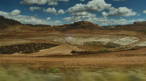 Uranium mine moab radioactive mining Stock Footage 56202950