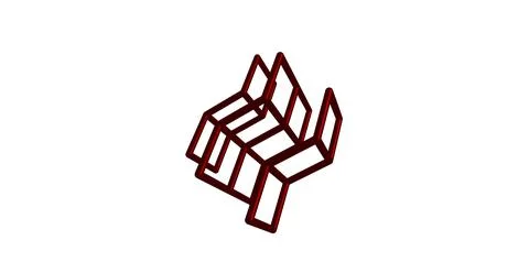 Uranium molecular structure isolated on white Stock Illustration