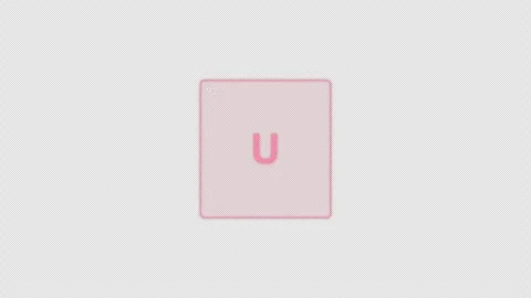 Uranium U Periodic Table Element Tile Clean No Text Animation Video Overlay Alph Stock Footage 339365968