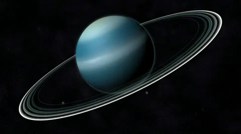 Uranus animation Stock Footage 30761647