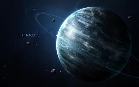 Uranus - High resolution Foto stock