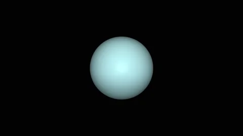 Uranus icon animated video Stock Footage 295032090