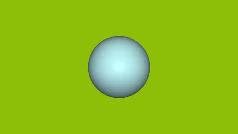 Uranus icon animated video Stock Footage 295032098