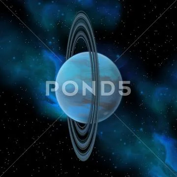 Uranus Planet Stock Illustration