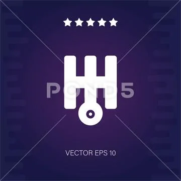 Uranus vector icon Stock Illustration
