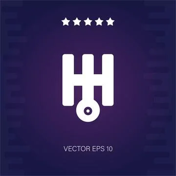 Uranus vector icon Stock Illustration
