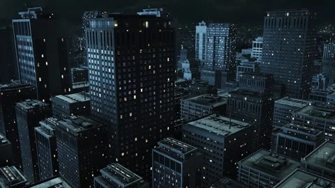 Urban Aerial Perspective Stock-Footage 332030979