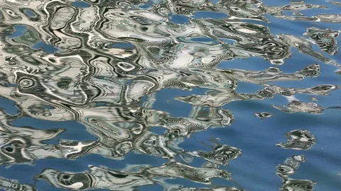 Urban architecture, abstract reflection in water Stock Footage 86026487