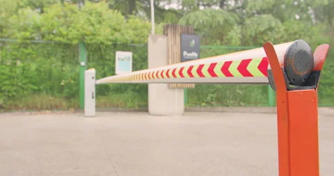 Urban Automatic door Stock Footage 255155008