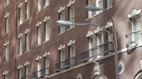 Urban Building Windows Video stock 917354