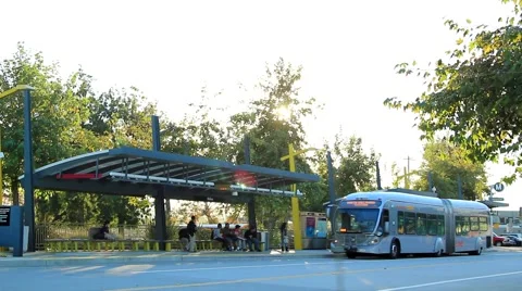 URBAN BUS A2 Stock Footage 941547