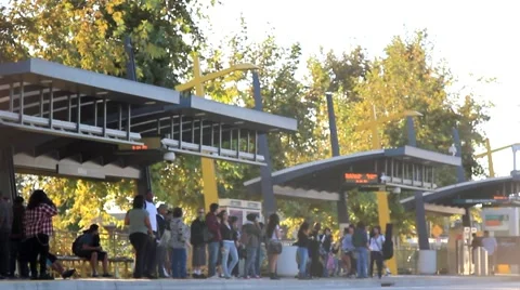 URBAN BUS A3 Stock Footage 941431