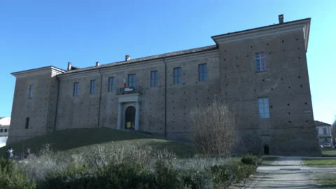 Urban Castle, front side Stock Footage 235908468