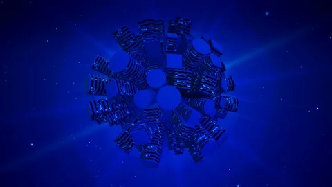 Urban City 動画素材 73224691