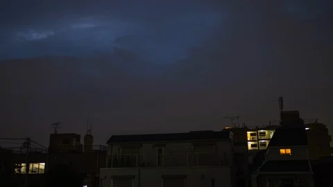 Urban Clouds Timelapse  Stock-Footage 98959520