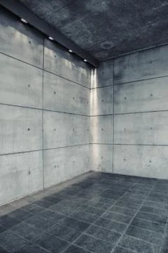 Urban Concrete Backdrop 스톡 일러스트