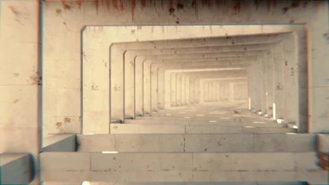 Urban Concrete Buildings Loop Stock Footage 281817431