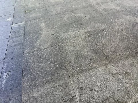 Urban Concrete Pavement with Subtle Texture and Weathered Patterns Stock Photos