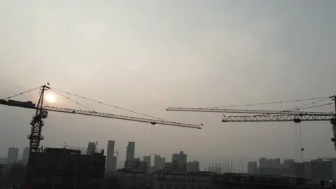 Urban construction Stock Footage 140095322